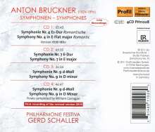 Anton Bruckner (1824-1896): Symphonien Nr.4,7,9, 3 CDs