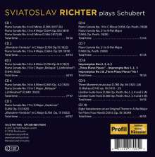 Svjatoslav Richter plays Schubert - Live in Moscow 1949-1963, 10 CDs