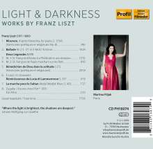 Franz Liszt (1811-1886): Klavierwerke - Light and Darkness, CD