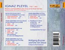 Ignaz Pleyel (1757-1831): Klavierwerke zu 2 &amp; 4 Händen, CD