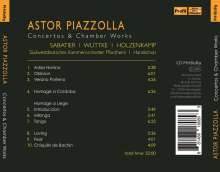 Astor Piazzolla (1921-1992): Konzert für Bandoneon,Gitarre &amp; Streicher "Hommage a Liège", CD