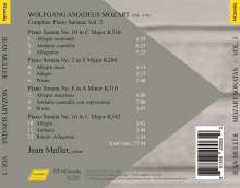 Wolfgang Amadeus Mozart (1756-1791): Klaviersonaten Nr.2,8,10,16, CD