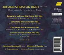 Johann Sebastian Bach (1685-1750): Konzerte für Violine,Flöte,Streicher,Bc BWV 1043 &amp; 1060, CD