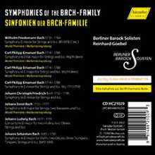 Sinfonien der Bach-Familie, CD