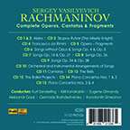 Sergej Rachmaninoff (1873-1943): Complete Operas, Cantatas &amp; Fragments, 15 CDs
