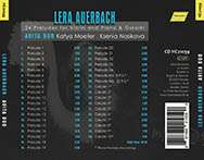 Lera Auerbach (geb. 1973): Präludien Nr.1-24 op.46 für Violine &amp; Klavier, CD