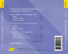 Wolfgang Amadeus Mozart (1756-1791): Klaviersonaten Nr.7,13,15, CD