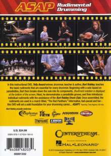 ASAP - Rudimental Drumming with Bart Robley, DVD