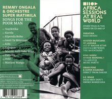 Remmy Onagala &amp; Orchestre Super Matimila: Songs For The Poor Man, CD