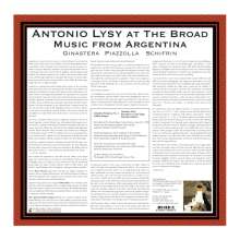 Antonio Lysy At The Broad - Music From Argentina, LP