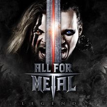 All For Metal: Legends (Limited Edition) (Smokey Silver/Black Marbled Vinyl ), LP
