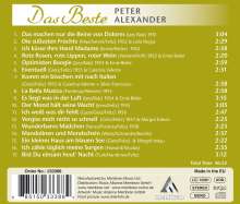 Peter Alexander: Das Beste von Peter Alexander, CD