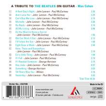 Max Cohen: A Tribute To The Beatles On Guitar, CD