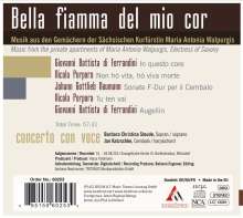 Bella Fiamma del mio Cor - Musik aus den Gemächern der Sächsischen Kurfürstin Maria Antonia Walpurgis, CD