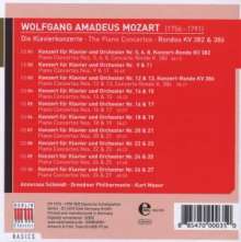 Wolfgang Amadeus Mozart (1756-1791): 21 Klavierkonzerte, 10 CDs