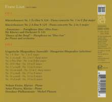 Franz Liszt (1811-1886): Klavierkonzerte Nr.1 &amp; 2, 2 CDs