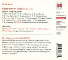 Hildegard von Bingen (1098-1179): Inspiration - Lieder und Visionen, CD