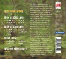 Felix Mendelssohn Bartholdy (1809-1847): Lieder ohne Worte (Ges.-Aufn.), 3 CDs