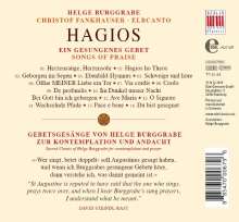 Helge Burggrabe (geb. 1973): Hagios - Ein gesungenes Gebet, CD