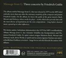 Friedrich Gulda - Message from G., 4 CDs