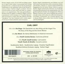 Carl Orff (1895-1982): Carl Orff Edition, 5 CDs