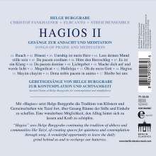 Helge Burggrabe (geb. 1973): Hagios II - Gesänge zur Andacht und Meditation, CD