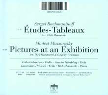 Modest Mussorgsky (1839-1881): Bilder einer Ausstellung (für Klavierquartett) (180g), 1 LP und 1 Single 10"