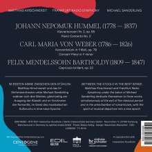 Matthias Kirschnereit - Hummel / Weber / Mendelssohn, CD