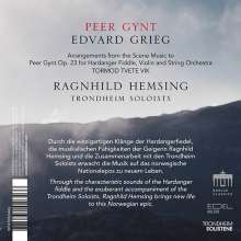 Edvard Grieg (1843-1907): Peer Gynt-Suite für Hardanger Fiddle,Violine,Streichorchester (arrangiert von Tormod Tvete Vik), CD