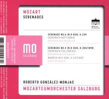 Wolfgang Amadeus Mozart (1756-1791): Serenaden Nr.4 &amp; 6, CD