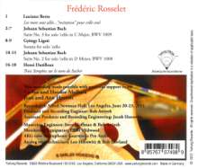 Frederic Rosselet,Cello, CD