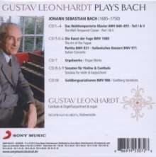 Gustav Leonhard spielt Bach, 10 CDs
