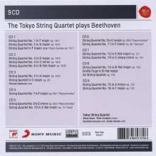 Ludwig van Beethoven (1770-1827): Streichquartette Nr.1-16, 9 CDs