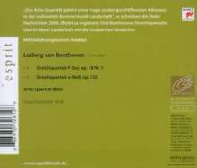 Ludwig van Beethoven (1770-1827): Streichquartette Nr.1 &amp; 15, CD