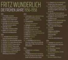Fritz Wunderlich - Die frühen Jahre 1956-1958, 5 CDs
