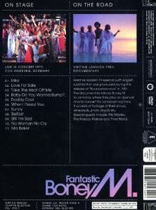 Boney M.: Fantastic Boney M. - On Stage &amp; On The Road, DVD