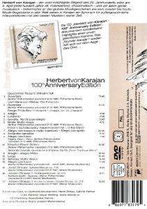 Herbert von Karajan - 100th Anniversary Edition (DVD), DVD