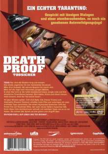 Death Proof - Todsicher, DVD