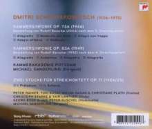 Dmitri Schostakowitsch (1906-1975): Kammersymphonien op.73a &amp; op.83a, CD