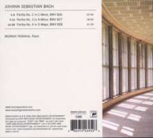 Johann Sebastian Bach (1685-1750): Partiten BWV 826-828, CD