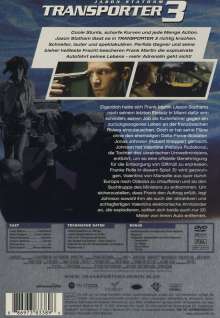 Transporter 3 (Steelbook-Ausgabe), DVD