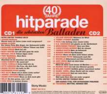 40 Jahre ZDF Hitparade: Die schönsten Balladen, 2 CDs