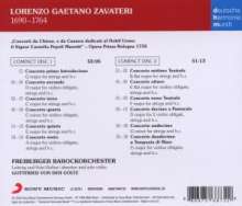 Lorenzo Gaetano Zavateri (1690-1746): Concerti da Chiesa e da Camera op.1 Nr.1-12, 2 CDs
