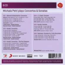 Michala Petri - Blockflötenkonzerte &amp; -sonaten, 6 CDs