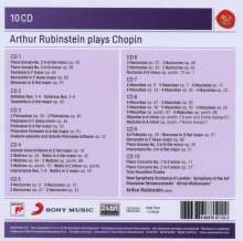 Frederic Chopin (1810-1849): Arthur Rubinstein plays Chopin, 10 CDs