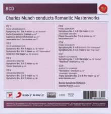 Charles Munch conducts Romantic Masterworks, 8 CDs