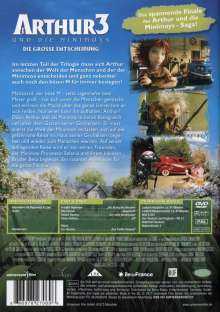 Arthur und die Minimoys 3: Die große Entscheidung, DVD