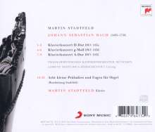 Johann Sebastian Bach (1685-1750): Klavierkonzerte BWV 1054,1055,1058, CD
