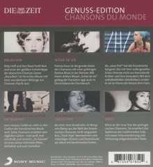 Die Zeit: Genuss-Edition Chansons Du Monde, 6 CDs