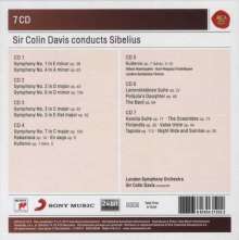 Jean Sibelius (1865-1957): Symphonien Nr.1-7, 7 CDs